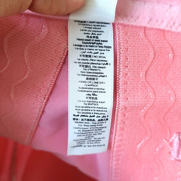 ✨️Any 3 for $15✨️ SHEIN Small Festival Pink Rhinestone Bustier Top - Picture 7 of 13